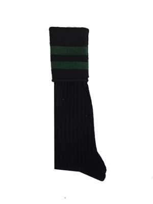 St Dominics CPS Sock Black / Forest